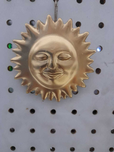 Imagem Sol Pequeno 8 Cm Gesso Belissima