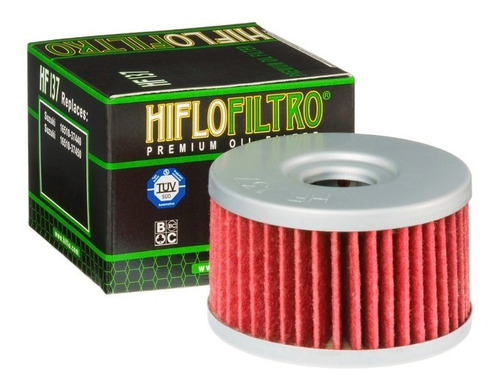 Filtro Aceite Suzuki Dr 650 800 Hf137 Hiflofiltro