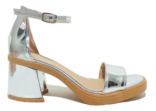 Imagen 3 de 6 de Sandalias Urban Plata