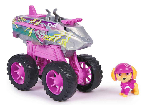 Carrinho Rescue Wheels Skye Com Boneco - Patrulha Canina