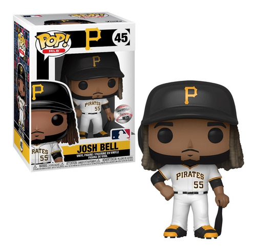 Funko Pop Josh Bell #45 Pittsburgh Pirates Mlb Baseball