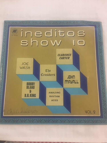 Ineditos Show 10 Volumen 2 Disco Vinilo Lp