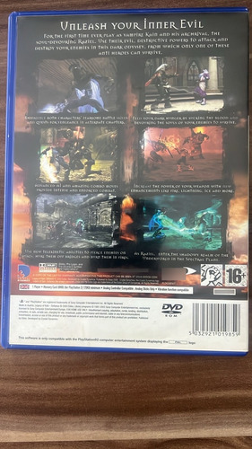 Jogo Legacy Of Kain Do Ps2 Original Pal (europeu) Semi-novo
