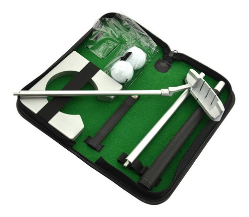 Portátil Putter De Golf Practicee Set De Viaje Interior Pelo