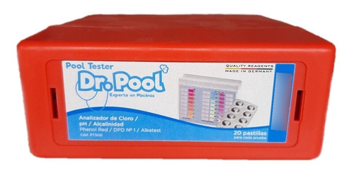 Kit Analizador De Agua Pool Tester.