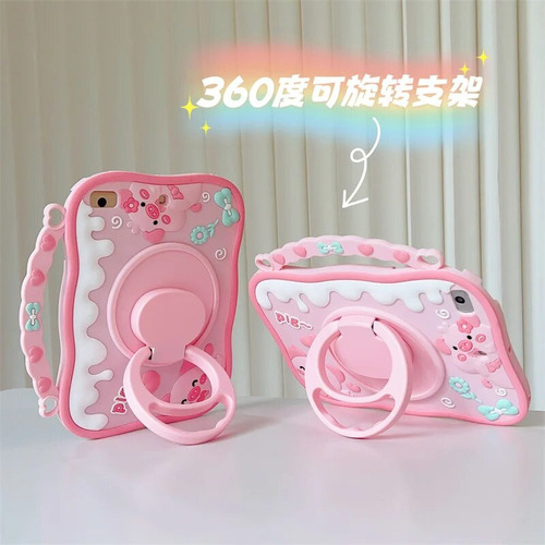 Funda De Silicona Con Soporte For Carcasa Protectora Con D