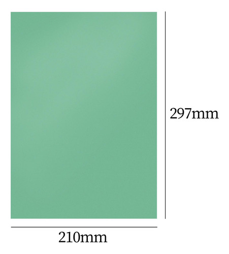 2 Piezas De Lámina Translúcida De Pvc, Hoja De Pvc Verde