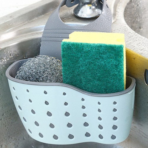 Bolsa Colgante De Esponja Para Fregadero Cocina Desmontable