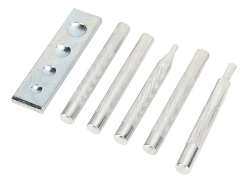 Juego De Perforadoras Snap Rivet Setter, 5 Piezas, Herramien