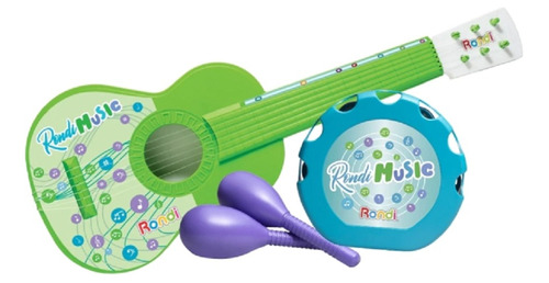 Guitarra Para Niños Rock En Caja Rondi Babymovil