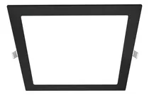 Comprar Spot Techo Led Living Panel Embutir Cuadrado Negro 18w Luz Neutra 4500k Ø221mm Macroled Living