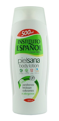 Loción Corporal Piel Sana 500ml Instituto Español Sin Parabe