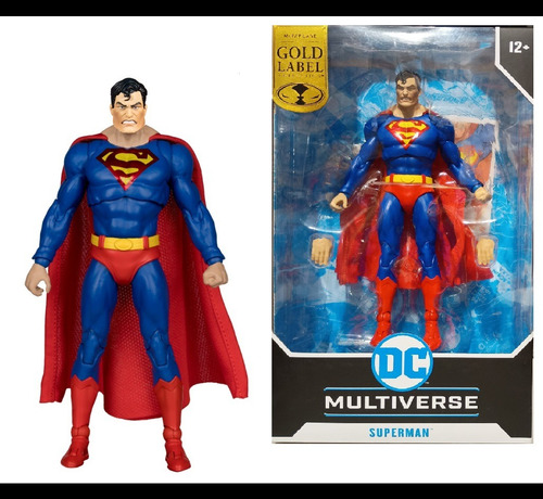 Mcfarlane Dc Superman Action Comics Gold Batman Forever.. (Usado)