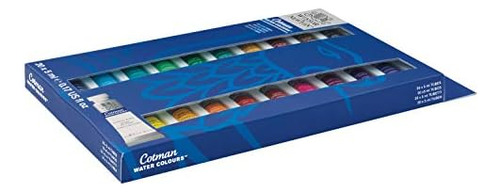 Winsor & Newton Cotman Watercolor Paint Set, 12 Count (pack