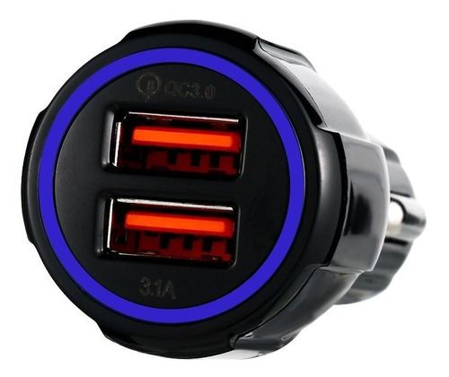 Cargador Usb Auto Dual 3.0 3.1 Rapido