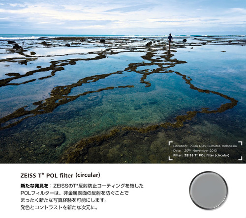 Zeiss T* Filtro De Lente Polarizador Circular Pol Revestimie
