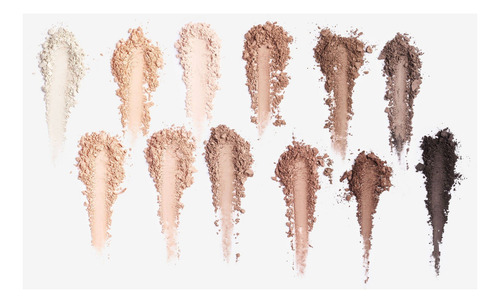 Paleta De Sombras De Ojos W7 Mighty Mattes, 12 Colores Nude