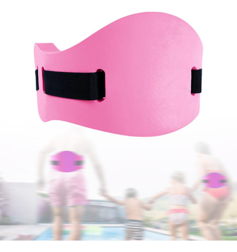 Cinturón Flotante De Natación Agua Aeróbica M Pink