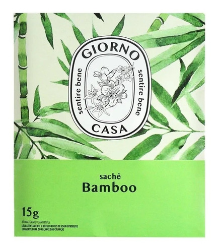 Imagem 3 de 9 de Sache Aromatizante Bamboo 15g - Fragrância Bambu