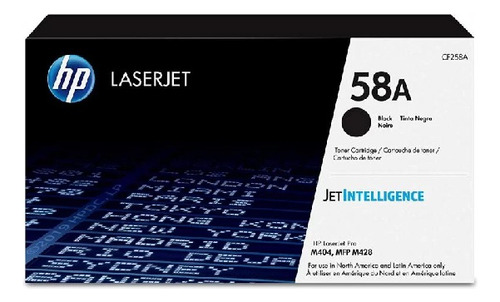 Toner Laser Hp Cf258a. Para Hp M404 / M428 / M430