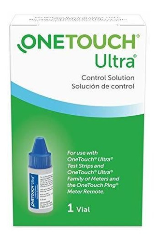 Glucómetros Solución De Control Onetouch Ultra Para Medido