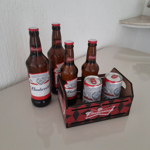 Caixa Organizadora Decorativa Mdf Vermelha Pequena