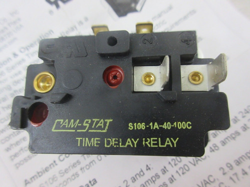 Camstat Cam-stat S106-1a-40-100c Supco S106 Time Delay R Aac