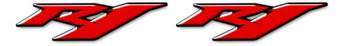 Calcomania/etiqueta Emblema Lateral Para Yamaha R1 Designpro