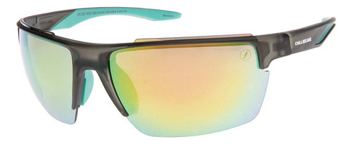 Lentes De Sol Promo Sport Fluctuante Verde/negro