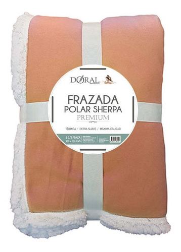 Frazada Polar Sherpa Premium 2 Plazas Doral