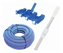 Comprar Kit Vulcano Limpieza De Piscina Limpia Fondo Pileta Natacion Completo Barrefondo Ruedas Sacahojas 