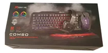 Comprar Kit Teclado Mouse Audifonos Mouse Pad Strike Me 3600 Dpi Mic