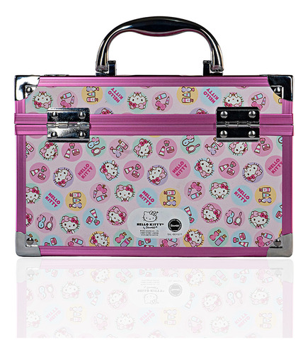 Hello Kitty Maleta Rosa Compacta Com Compartimento Dbhk-01r