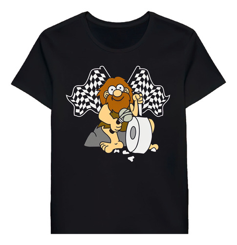 Remera Funny Car Racing Checkered Flag Inventing Thl 9257988
