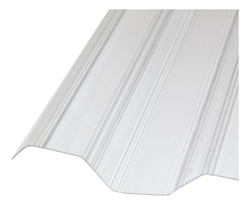 Policarbonato Greca 0,5mm Transparente 0,81x2,5mts Dvp