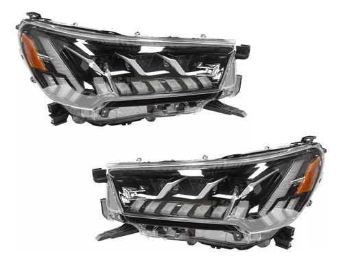 Faros Led Principales Drl Rocco Para Toyota Hilux 16 - 24