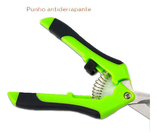 Tesoura Trimming Procut Ponta Reta Poda Corte Bonsai Garden