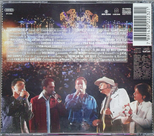 Cd Amigos 99 Impecável Original Raro