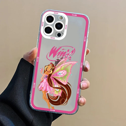 Funda De Teléfono Winx Club Para iPhone 11, 12, 13, 14, 15