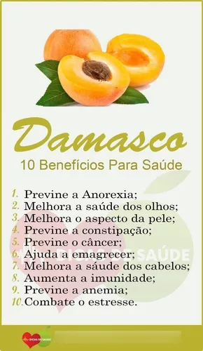 Damasco Turco Jumbo, Produtos Naturais, Casa Missão