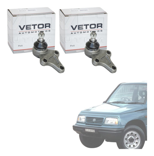 Par Pivo Inferior Suspenção Vitara Sidekick 1.6 8/16v 90..98