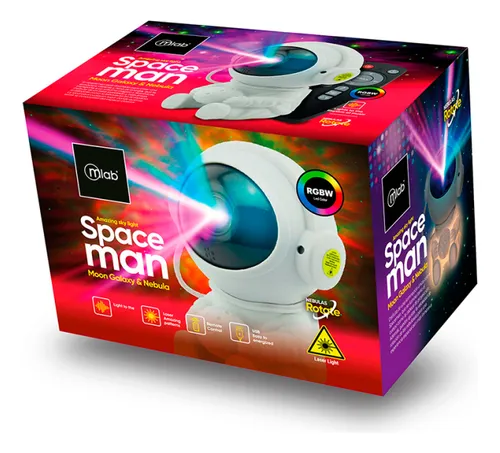 Mlab Proyector Multicolor Led Laser Galaxy & Nebular