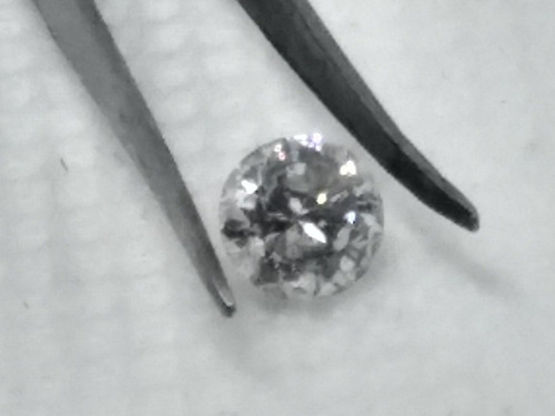 Diamante Natural Suelto  Corte Moderno 30 Puntos De Kilate