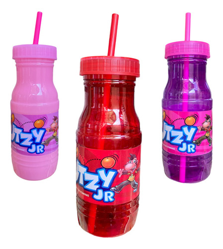 Vaso En Forma De Frutsi Botella Dulcero 30 Piezas 600 Ml 