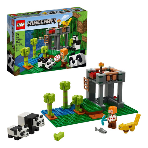 Lego Minecraft La Guardería Panda Juguete De Regalo Ideal