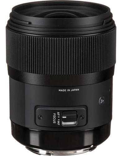 Lente Sigma 35mm F/1.4 Dg Hsm Art Para Nikon F + Accesorios