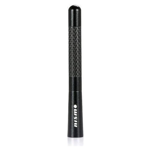 1 Mini Haste Antena Nismo Nissan Fibra Carbono 12cm Am/fm