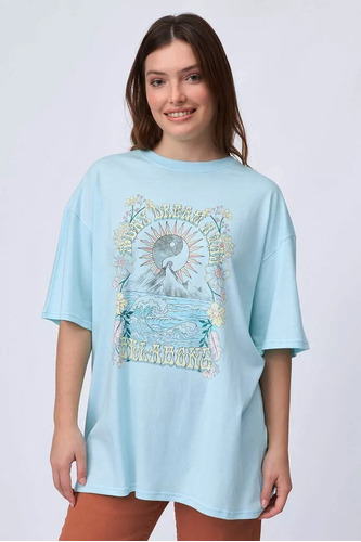 Remera Billabong Daydream Oversize Mujer Shop Oficial Senise