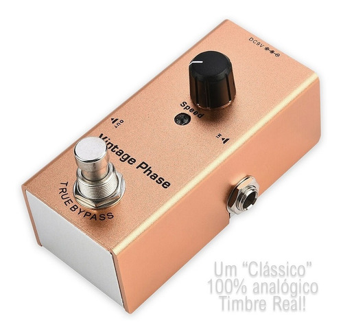 Imagem 4 de 7 de Pedal De Guitarra Phaser Vintage -clone Do Mxr Phase 90 '70s