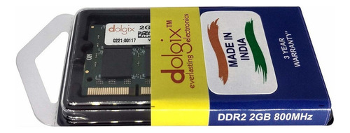 Memória RAM Ddr2 800 Mhz Sodimm Dolgix DSD2Gd2-80 de 2 GB